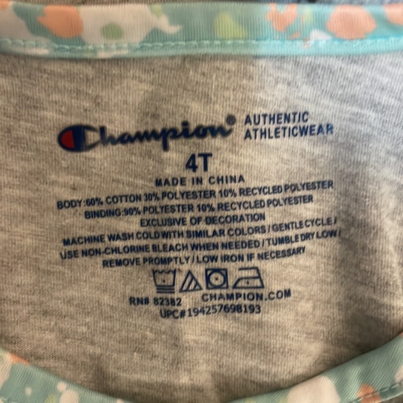 Little girls matching tank & shorts outfit by Champion. - Picture 5 of 6